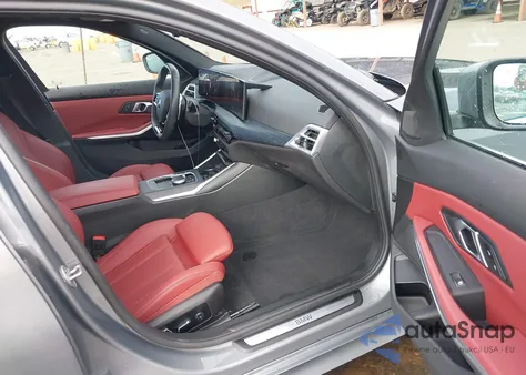 2025 BMW 330I z USA, uszkodzony, nr VIN 3MW69CW07S8F31629